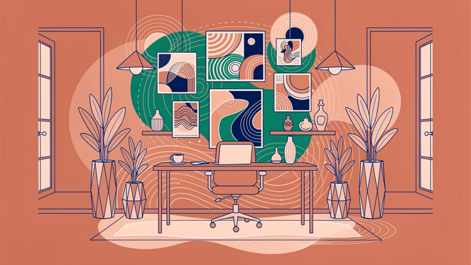 15 inspirujących przykładów dekoracji ściennych z biur w Polsce