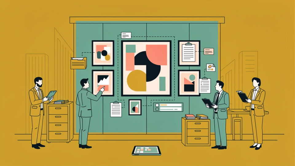 Jak nazywać i katalogować kolekcje dzieł sztuki w korporacjach