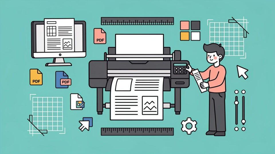 Jak przygotować pliki do druku wielkoformatowego na potrzeby biura