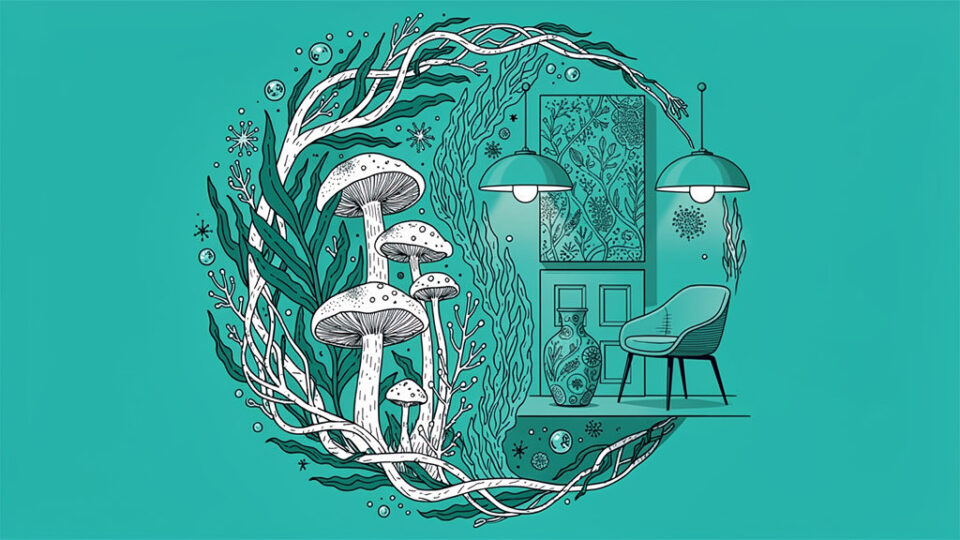 Materiały z grzybni i glonów: Przyszłość wyposażenia?