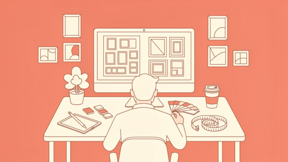 10 najlepszych narzędzi do wizualizacji galerii ściennych online