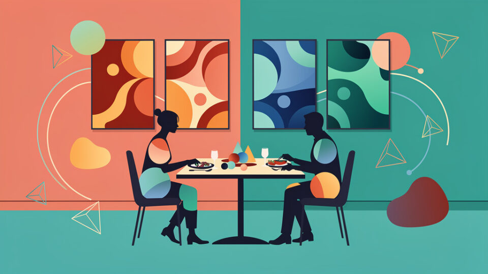 Psychologia kolorów w restauracji: Jak obrazy mogą wpływać na apetyt i czas pobytu gościa