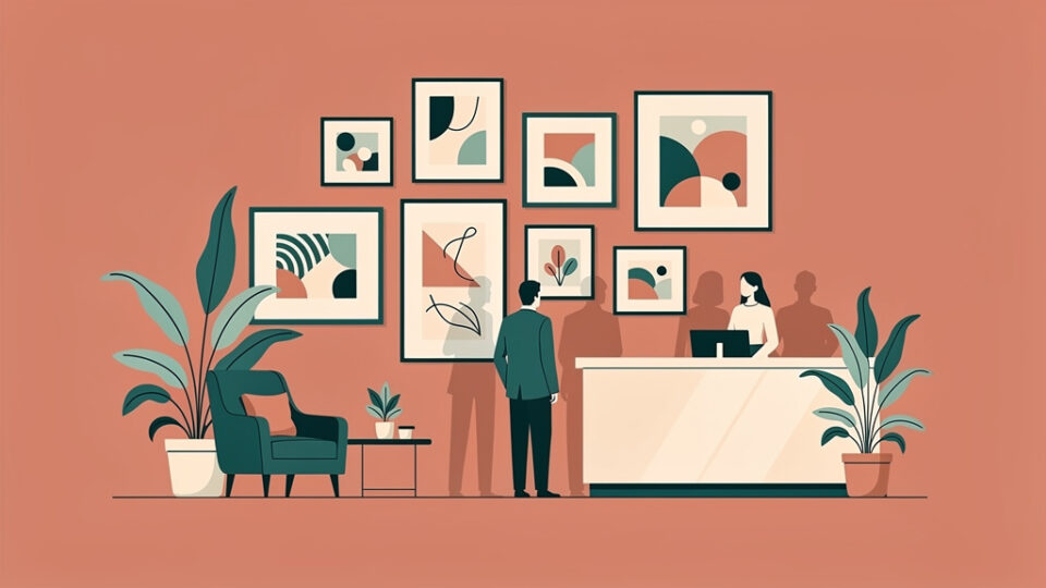 Jak wykorzystać storytelling w hotelowym lobby poprzez kuratelę obrazów